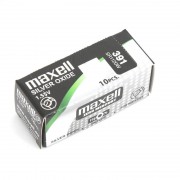 Батарейка MAXELL SR1120W 391  (0%Hg), в упак 10 шт