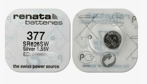 Батарейка Renata R 377 (SR 626 SW) Батарейка Renata R 377 (SR 626 SW)