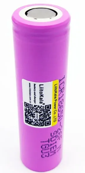 Аккумулятор LiitoKala Lii-26FM (18650 3.7V 2600mAh)