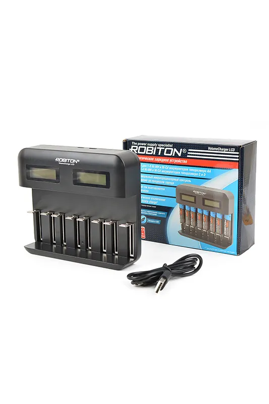 Зарядное устройство ROBITON VolumeCharger LCD