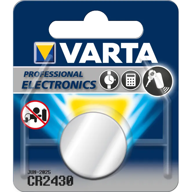 Батарейка VARTA CR2430  6430 BL1