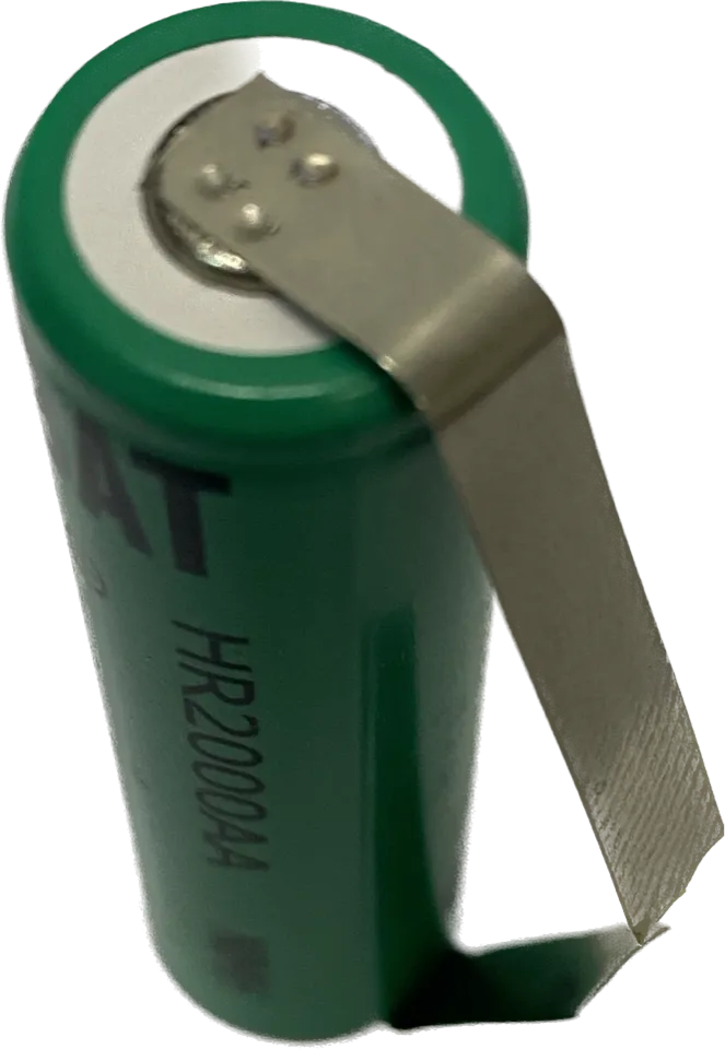 Аккумулятор H-AA2000 INDUSTRIAL с выводами под пайку  (NiMH 2000mAh 14.5*49.0mm)