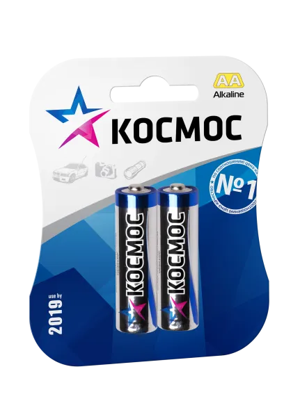 Батарейка Космос LR6 BL2