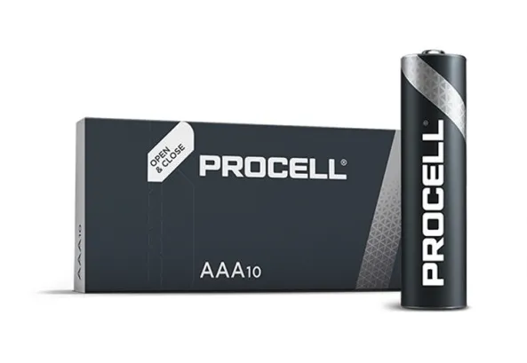 Батарейка DURACELL PROCELL LR03 в коробке, 10 шт.