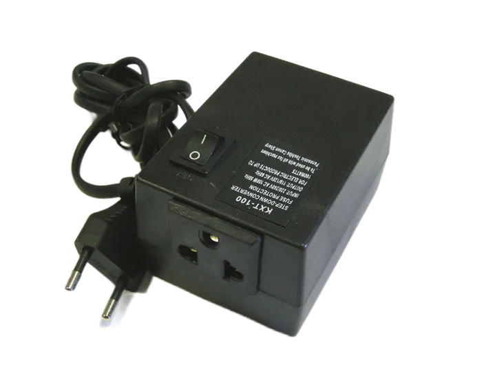 Трансформатор преобразователь 220->110V ELECA KXT-100  (100W)