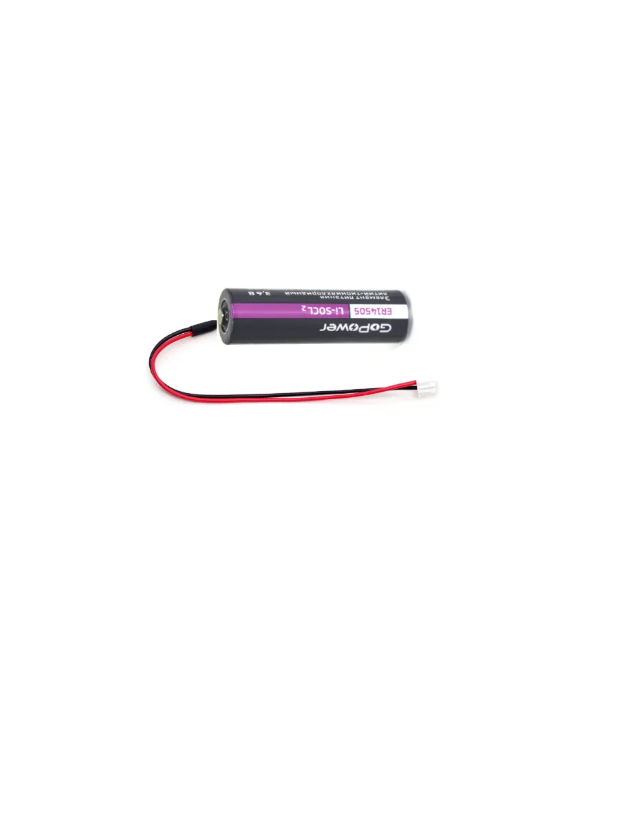 Батарейка GoPower ER14505 PC1 Li-SOCl2 3.6V для счетчика тепла Hiterm, ПУТМ-1, СТА-15-М