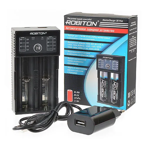 Зарядное устройство ROBITON MasterCharger 2B Plus