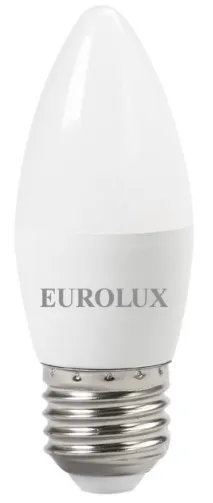 Лампа светодиодная LL-E-C37-6W-230-4K-E27 (свеча, 6Вт, нейтр., Е27) Eurolux