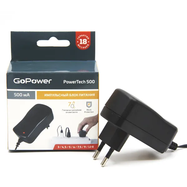Блок питания GoPower PowerTech 500 импульсный