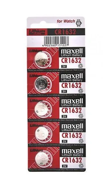Батарейка MAXELL CR1632 BL5 Lithium 3V