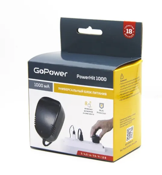 Блок питания GoPower Powerhit DN1000 универсальн.