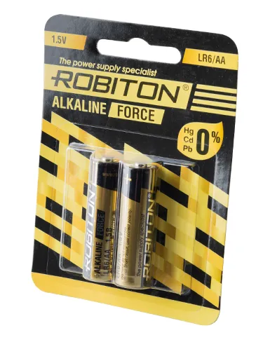 Батарейка ROBITON FORCE LR6 BL2