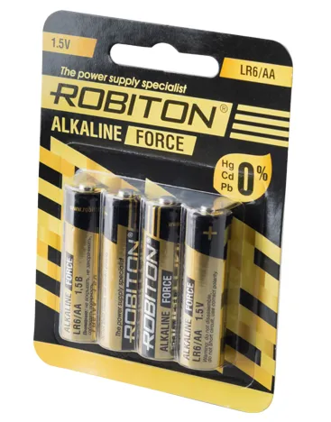Батарейка ROBITON FORCE LR6 BL4