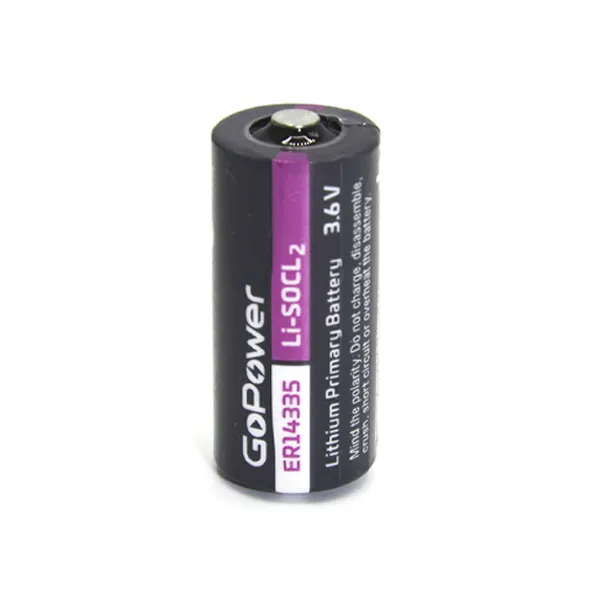 Батарейка GoPower ER14335 2/3AA PC1 Li-SOCl2 3.6V