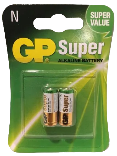 Батарейка GP Super Alkaline N (LR1/910A) 1.5 в BL2