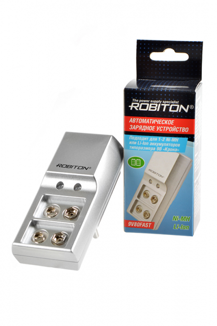 Зарядное устройство ROBITON 9V80 FAST BL1