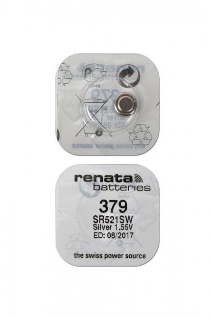 Батарейка Renata R 379 (SR 521 SW)