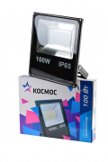 Светодиодный прожектор КОСМОС K_PR5_LED_100 светодиодный, 100 Вт, 6500К, IP65 черный