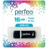Флешка USB Flash PERFEO PF-C02B016 USB 16GB черный BL1 Флешка USB Flash PERFEO PF-C02B016 USB 16GB черный BL1