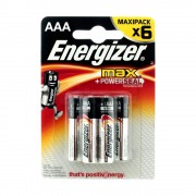 Батарейка Energizer MAX+Power Seal LR03 BL6