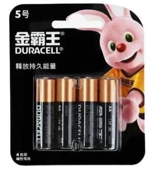 Батарейка DURACELL LR6 BL4 MN1500 AA (CN)