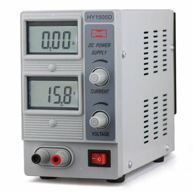 Лабораторный блок питания MASTECH HY1502D 0-15V-2A 2xLCD - купить с ...