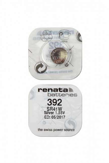 Батарейка Renata R 392 (SR 41 W) Батарейка Renata R 392 (SR 41 W)