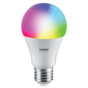 Лампа светодиодная Camelion A60 E27 11W 220V груша Smart Home RGB+WiFi