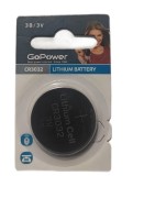 Батарейка GoPower CR3032 BL1 Lithium 3V