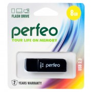 USB Flash PERFEO PF-C10B008 USB 8GB черный BL1