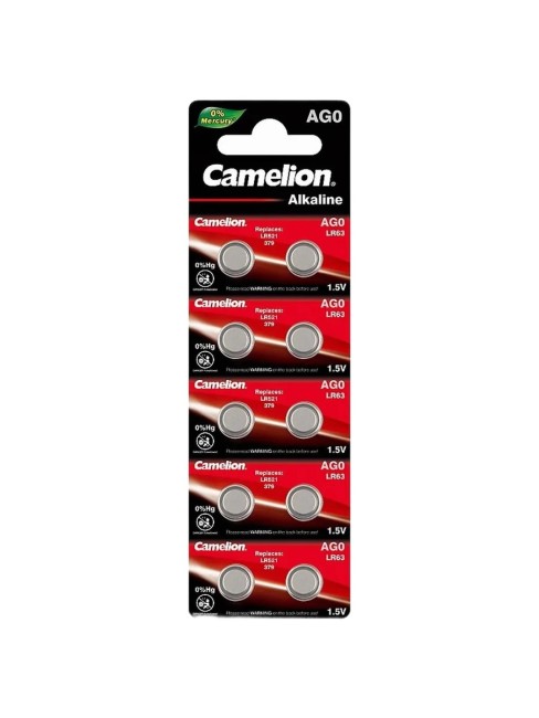 Батарейка Camelion AG0-BP10(0%Hg) AG 0 379  BL10