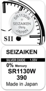 Батарейка SEIZAIKEN 390 (SR1130SW) Silver Oxide 1.55V