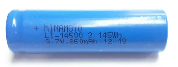 Аккумулятор Li-Ion Minamoto Li-14500 - 3,7 - 850 mAh (без защиты)