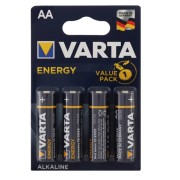 Батарейка VARTA ENERGY 4106 LR6 AA BL4, упаковка 4 шт. 