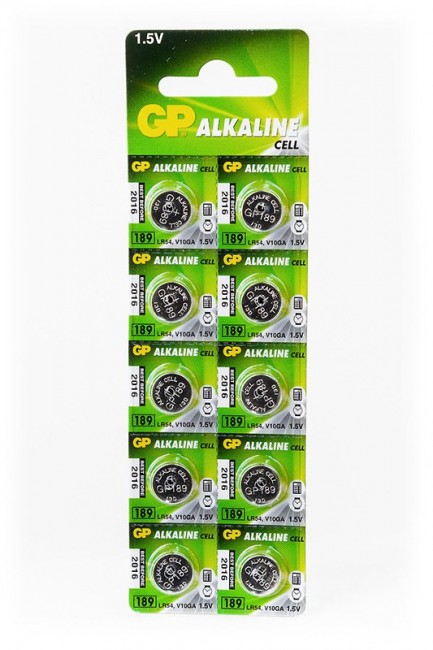 Батарейка GP Alkaline cell 189-C10 AG10 BL10