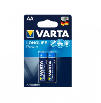 Батарейка VARTA LONGLIFE Power AA 4906 LR6  BL2, упаковка 2 шт.