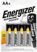 Батарейка Energizer Alkaline power LR6 AA BL4