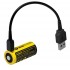 Аккумулятор NITECORE NL1665R RCR123/16340 USB Li-ion 3.7v 650mAH с защитой