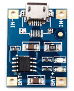 Модуль заряда аккумуляторов TP4056 (micro USB)