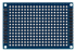 Двусторонняя макетная плата 4х6 см, синяя