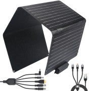 Портативная складная солнечная панель туристическая Soshine Solar SC 40W 