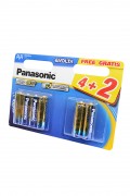 Батарейка Panasonic EVOLTA LR6EGE/6BW 4+2F LR6 4+2шт BL6