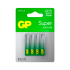 Батарейка GP Super 24A-2CR4 LR03  G-TECH AAA BL4 