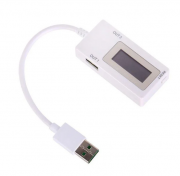 Тестер USB KWS-1705B (измеряет напряжение,ток,сопротивление,таймер времени и счётчик ватт)