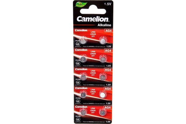 Батарейка Camelion AG5-BP10(0%Hg) AG 5 393 BL10
