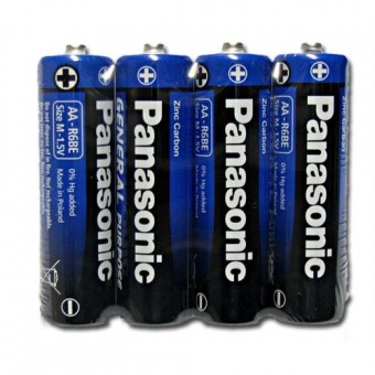 Батарейка Panasonic R6BER/4P R6 BER SR4, в упак 60 шт