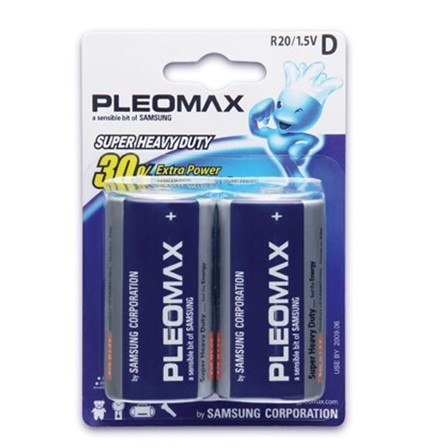 Батарейка PLEOMAX R20 BL2