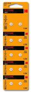 Батарейка Kodak G5/LR754/LR48/393A/193 BL10 Alkaline 1.5V