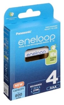 Аккумулятор Panasonic eneloop BK-4MCCE/4BE 800мАч AAA BL4
