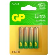 Батарейка GP Ultra G-TECH 4AU-2UE4 LR03 BL4